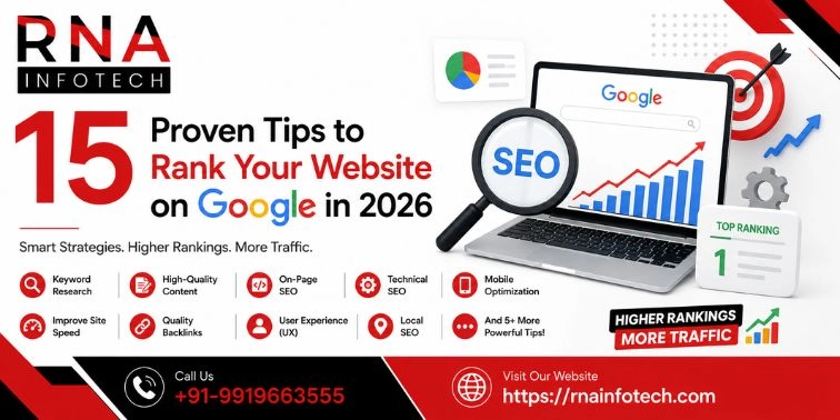 15 Proven Tips to Rank Your Website on Google in 2026 - Complete Guide